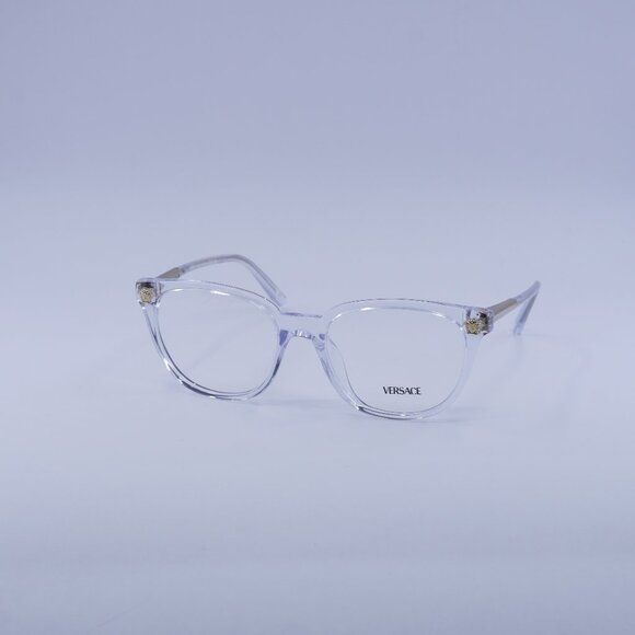 Versace VE3242A 148 Eyeglasses Crystal 54mm Cat Eye Frame - Picture 1 of 10